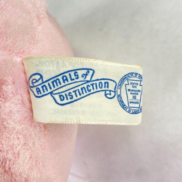 Vintage Knickerbocker Animals of Distinction Pink Pig - Picture 8 of 13